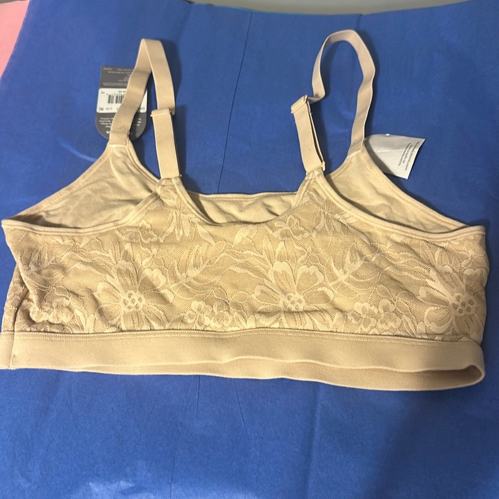 Bali Nude Floral Lace Bralette - Picture 4 of 5